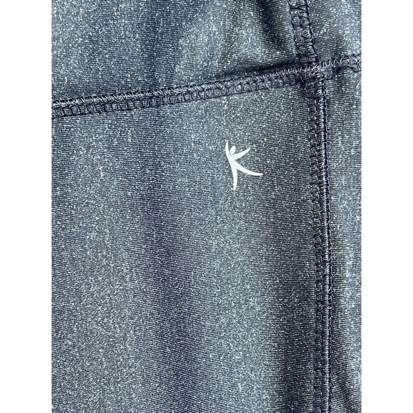 Danskin Now Pants Women Extra Large Black Cropped Yoga Activewear Fitted Stretch - Picture 4 of 7